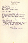 Correspondence, Fred Lohrer and Annette Stedman, FFN Knot Manuscript, May 4, 1979