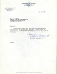 Correspondence, Fred Lohrer, W.W. Hennemann, FFN Burrowing Owl Manuscript, May 21, 1979