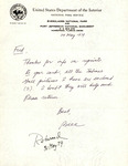 Letter, William Robertson to Fred Lohrer, Florida Field Naturalist, May 24, 1979