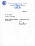 Correspondence, Fred Lohrer, Steven P. Christman, FFN Yellow-Throated Vireo Manuscript, September 18, 1979