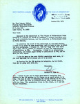 Correspondence, Fred Lohrer, Herbert Kale, George Saunders, White-Winged Doves Manuscript, October 18, 1979