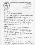 Letter, Fred Lohrer, Florida Field Naturalist Manuscript, January 5, 1980