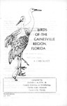 Pamphlet, Birds of the Gainesville Region, Second Edition, July 1975 by Oliver L. Austin Jr.