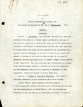 Florida Ornithological Society By-laws, Adopted November 9, 1974 by Florida Ornithological Society