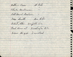 Ruled Paper Notes, Erma J. Fisk Unpublished Manuscript, August 1980 by Erma J. Fisk