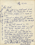 Correspondence, Davis Bulluch to Herbert Kale, Audubon Field Notes Winter Report, May 28, 1970 by Davis Bulluch