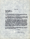 Letter, Herbert Kale to Paul Sykes, Dry Tortugas Trip, July 6, 1970 by Herbert W. Kale II