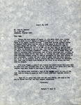 Correspondence, Herbert Kale, Spring Migration Report, July 14, 1970 by Herbert W. Kale II