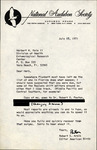 Letter, Robert Arbib to Herbert Kale, Season Manuscript, July 15, 1971