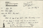 Memorandum, John Ogden to Herbert Kale, American Birds Spring Report, July 23, 1971 by John C. Ogden