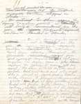 Handwritten Notes, Spring Migration Period, April–May 1971 by Unknown