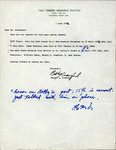 Letter, Robert Crawford to Henry M. Stevenson, Spring Records, June 1, 1972 by Robert L. Crawford