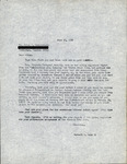 Letter, Herbert Kale to Allan D. Cruickshank, Spring Migration Report, June 12, 1972 by Herbert W. Kale II