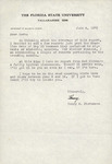 Letter, Henry M. Stevenson to Herbert Kale, Spring Migration Report, June 4, 1972 by Henry M. Stevenson