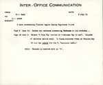 Correspondence, Herbert Kale to Robert Arbib, Spring Migration Report Corrections, July 9, 1973 by Herbert W. Kale II
