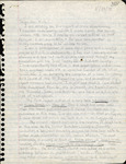 Letter, Bryan Obst to Herbert Kale, Spring Observations, May 29, 1975 by Bryan Obst
