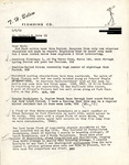 Letter, T. H. Below to Herbert Kale, Spring Migration Observations, June 8, 1976 by Ted H. Below