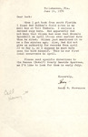 Correspondence, Henry M. Stevenson to Herbert Kale, Red Gidden's Field Notes, June 14, 1976 by Henry M. Stevenson