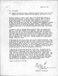 Letter, Cynthia Plockelman to Paul Sykes, Greater Antillean Bullfinch Observation, April 25, 1977 by Cynthia H. Plockelman