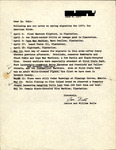 Letter, Janice and William Bolte to Herbert Kale, Spring Migration Notes, June 4, 1977 by William J. Bolte and Janice N. Bolte