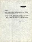 Correspondence, Jane Brooks to Herbert Kale, St. Lucie County Observations, June 4, 1978 by Jane M. Brooks