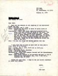 Letter, John Ginaven to Herbert Kale, Blue Goose Sighting, April 19, 1979