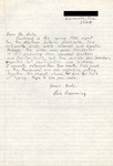 Letter, Bob Repenning to Herbert Kale, Northern Interior Peninsula Report, March–May 1981 by Robert W. Repenning