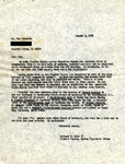 Letter, Herbert Kale to Don Roberson, Spring Migration Report, August 5, 1984 by Herbert W. Kale II