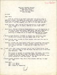 Letter, T. H. Below to Herbert Kale, Spring Migration in Southwest Florida, June 13, 1985 by Ted H. Below