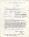Letter, Rich Paul to Herbert Kale, Spring Migration in Hillsborough County, June 2, 1985 by Rich Paul