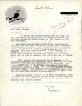Correspondence, Herbert Kale and Samuel Grimes, Seaside Sparrow Observations, March 6, 1976 by Herbert W. Kale II and Samuel A. Grimes