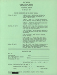 Invitation and Agenda, Alabama, Florida, and Georgia Ornithological Societies, Joint Meeting, April 24–26, 1981 by Florida Ornithological Society, Alabama Ornithological Society, and Georgia Ornithological Society