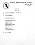 Agenda, Peter G. Merritt, FOS Board of Directors Meeting, April 23, 1993 by Peter G. Merritt