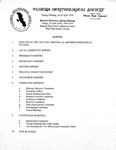 Agenda, Florida Ornithological Society, Board of Directors Spring Meeting, April 22–24, 1994 by Florida Ornithological Society