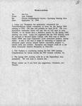 Memorandum, Ann Schnapf et al., Fall 1999 Meetings and Reports, August–September 1999 by Ann Schnapf, Sean P. Rowe, and R. Todd Engstrom