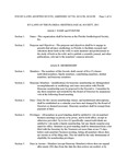 Bylaws of the Florida Ornithological Society Inc., April 24, 1998 by Florida Ornithological Society