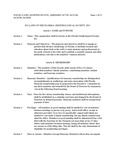 Bylaws of the Florida Ornithological Society Inc., April 28, 2000 by Florida Ornithological Society