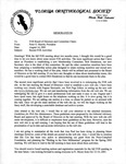 Recent Activities Memorandum, August 14, 2001 by Peter G. Merritt