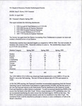 Treasurer’s Report, Florida Ornithological Society, April 14, 2001 by Florida Ornithological Society and Sean P. Rowe