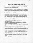 Report of the Editor, Florida Field Naturalist, October 2003 by Jerome A. Jackson