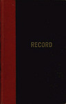 Field Notebook, Lyle S. Hubbard, Bird Observations, 1958–1960 by Lyle S. Hubbard