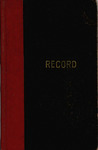 Field Notebook, Lyle S. Hubbard, Bird Observations,1964–1966 by Lyle S. Hubbard