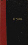 Field Notebook, Lyle S. Hubbard, Bird Observations, 1967–1970 by Lyle S. Hubbard