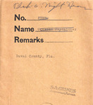 Samuel A. Grimes Nest Records, Black-crowned Night Heron, March 24, 1933– May 9, 1934 by Samuel A. Grimes