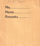 Samuel A. Grimes Nest Records, Louisiana Heron, January 20, 1933–July 17, 1938 by Samuel A. Grimes