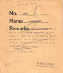 Samuel A. Grimes Nest Records, Snowy Egret, April 11, 1934–April 15, 1944 by Samuel A. Grimes