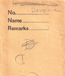 Samuel A. Grimes Nest Records, Dovekie, November 29, 1932 by Samuel A. Grimes