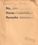 Samuel A. Grimes Nest Records, Burrowing Owl, March 11, 1933–April 28, 1935 by Samuel A. Grimes