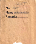 Samuel A. Grimes Nest Records, Redstart, October 22, 1933–April 6, 1952 by Samuel A. Grimes