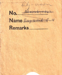 Samuel A. Grimes Nest Records, Ruby-crowned Kinglet, October 19, 1932–October 10, 1943 by Samuel A. Grimes